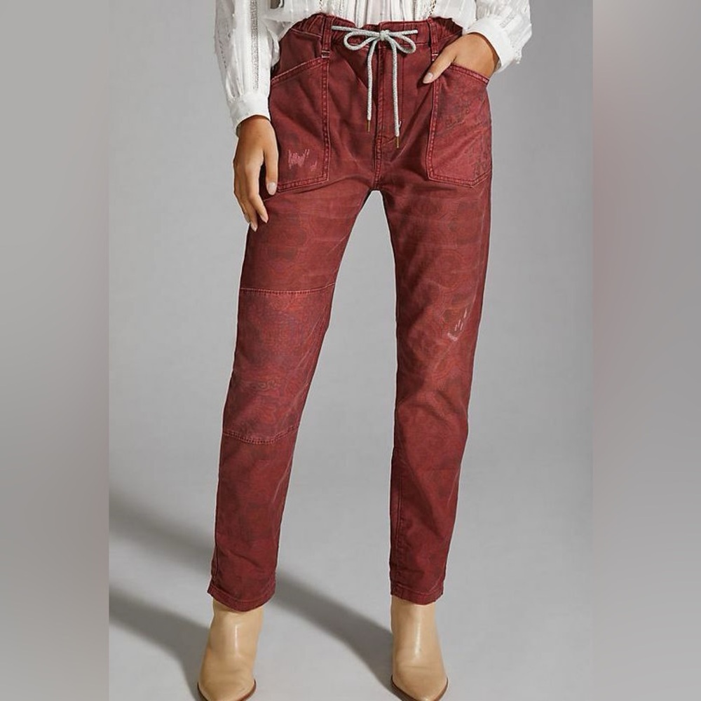 Anthropologie Pilcro Trailblazer Patchwork Pants - Picture 1 of 7